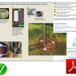 Tree Ventilation and Irrigation Information